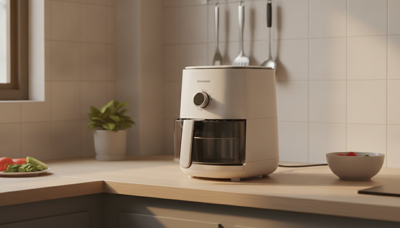 Air fryer bajet bawah RM200 di atas kaunter dapur Malaysia