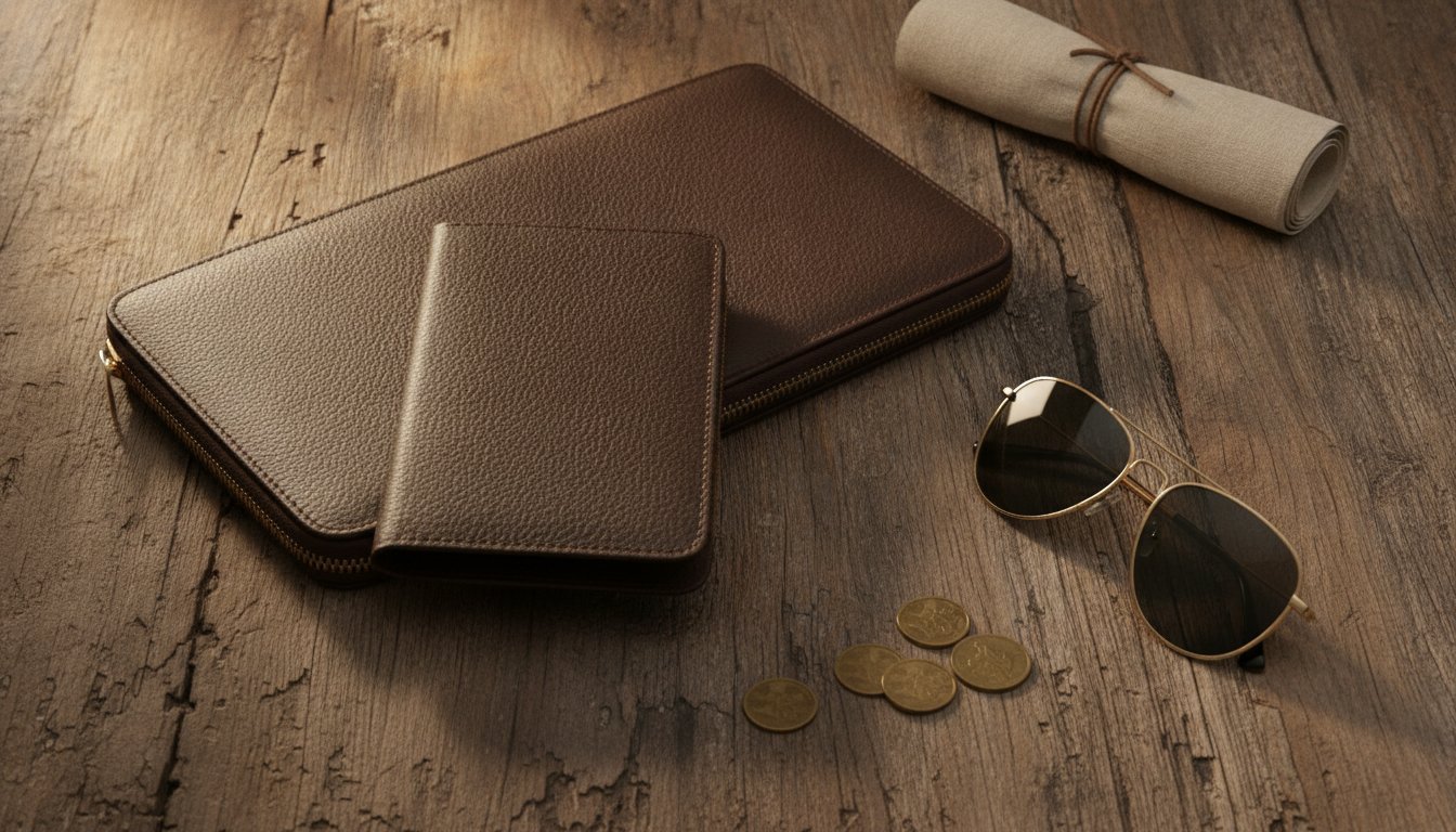 Dompet kulit premium dan passport holder RM150 hingga RM500