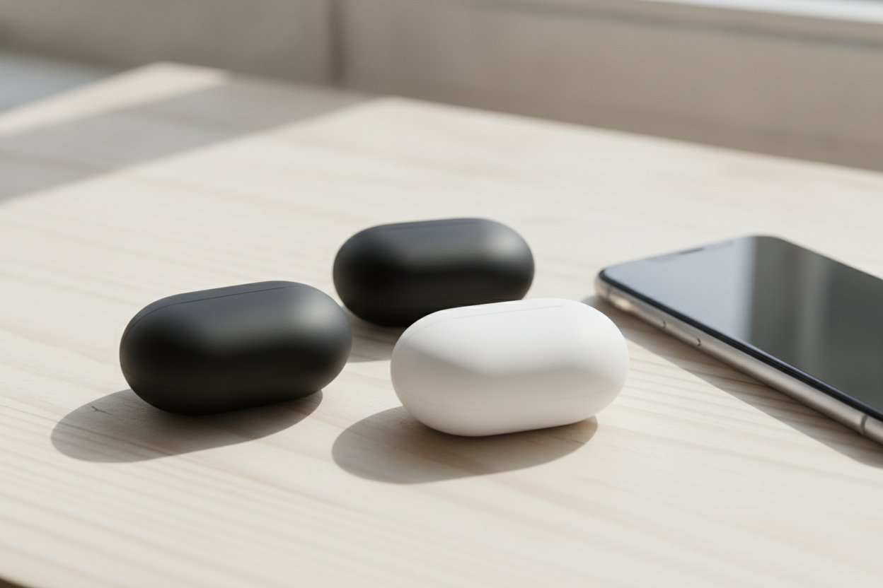 Earbud wayarles bajet bawah RM100 bersama telefon pintar