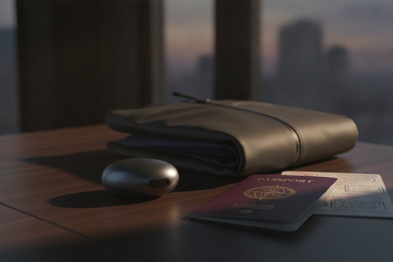 Earbud premium dengan noise cancelling untuk perjalanan jauh
