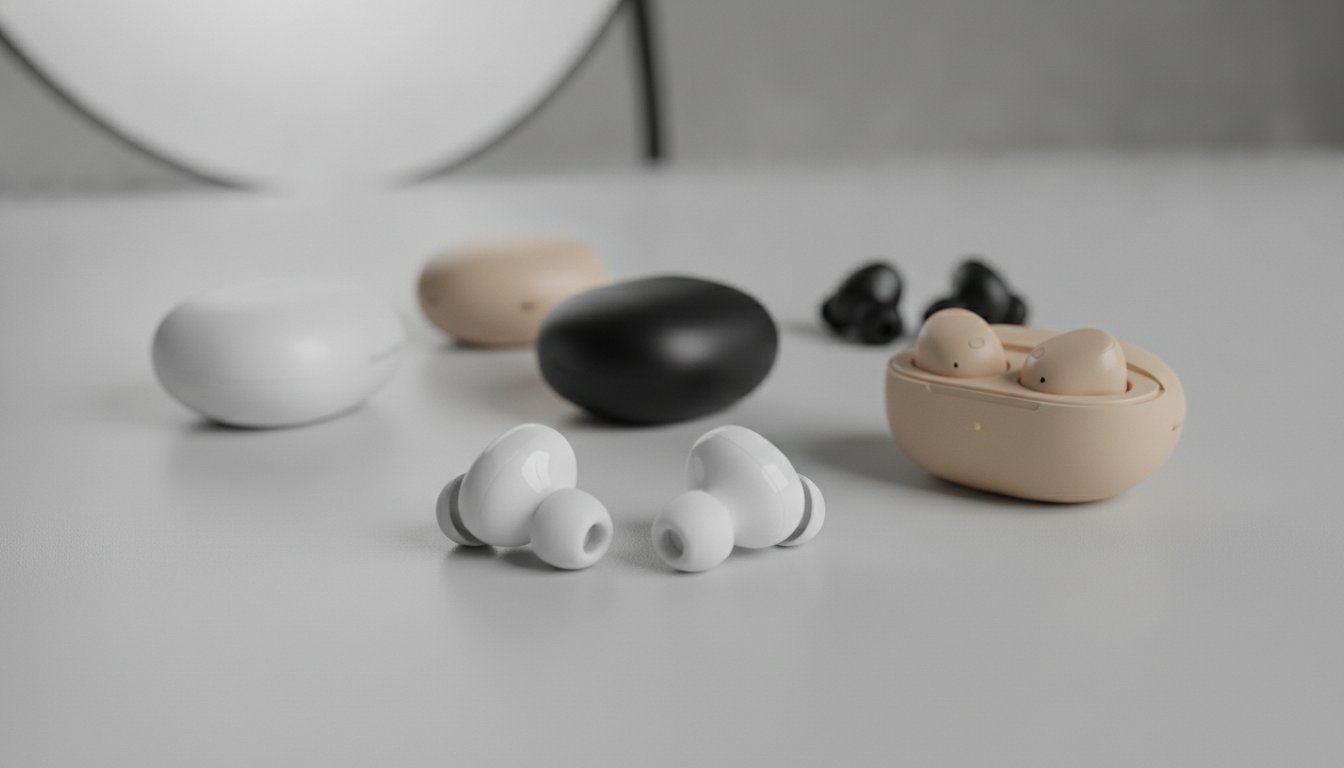 Koleksi earbud wayarles terbaik di Malaysia 2026 di atas meja
