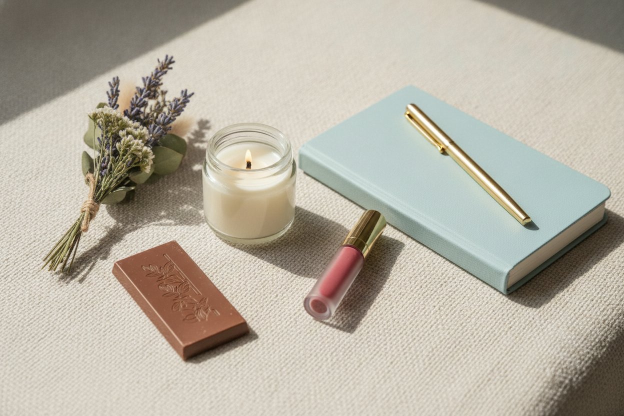 Idea hadiah perempuan bawah RM50 termasuk lilin wangi dan buku nota