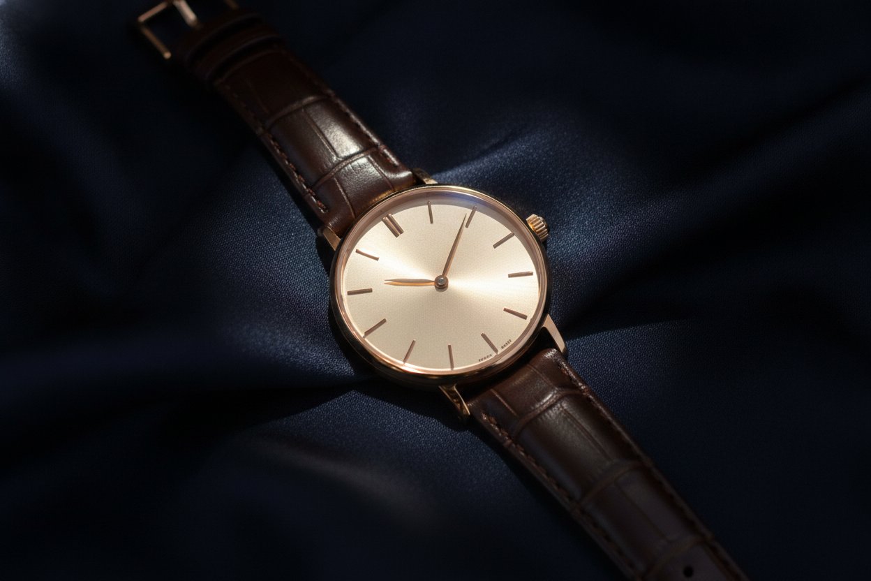 Jam tangan wanita premium automatik dengan dail sunburst atas RM800